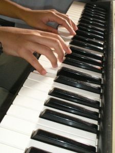 Practicing Piano 3
